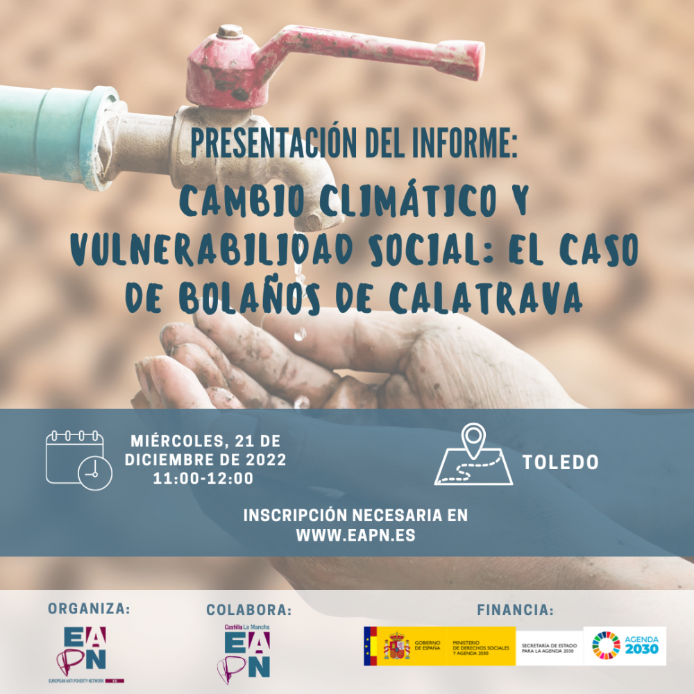 Presentación Informe: 'Cambio climático y vulnerabilidad social: el caso de Bolaños de Calatrava'