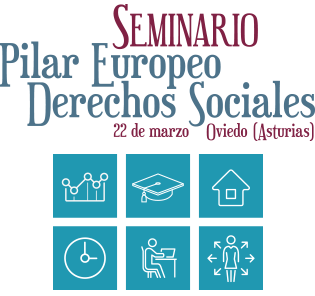 Logotipo del Seminario 'Pilar Europeo de Derechos Sociales'
